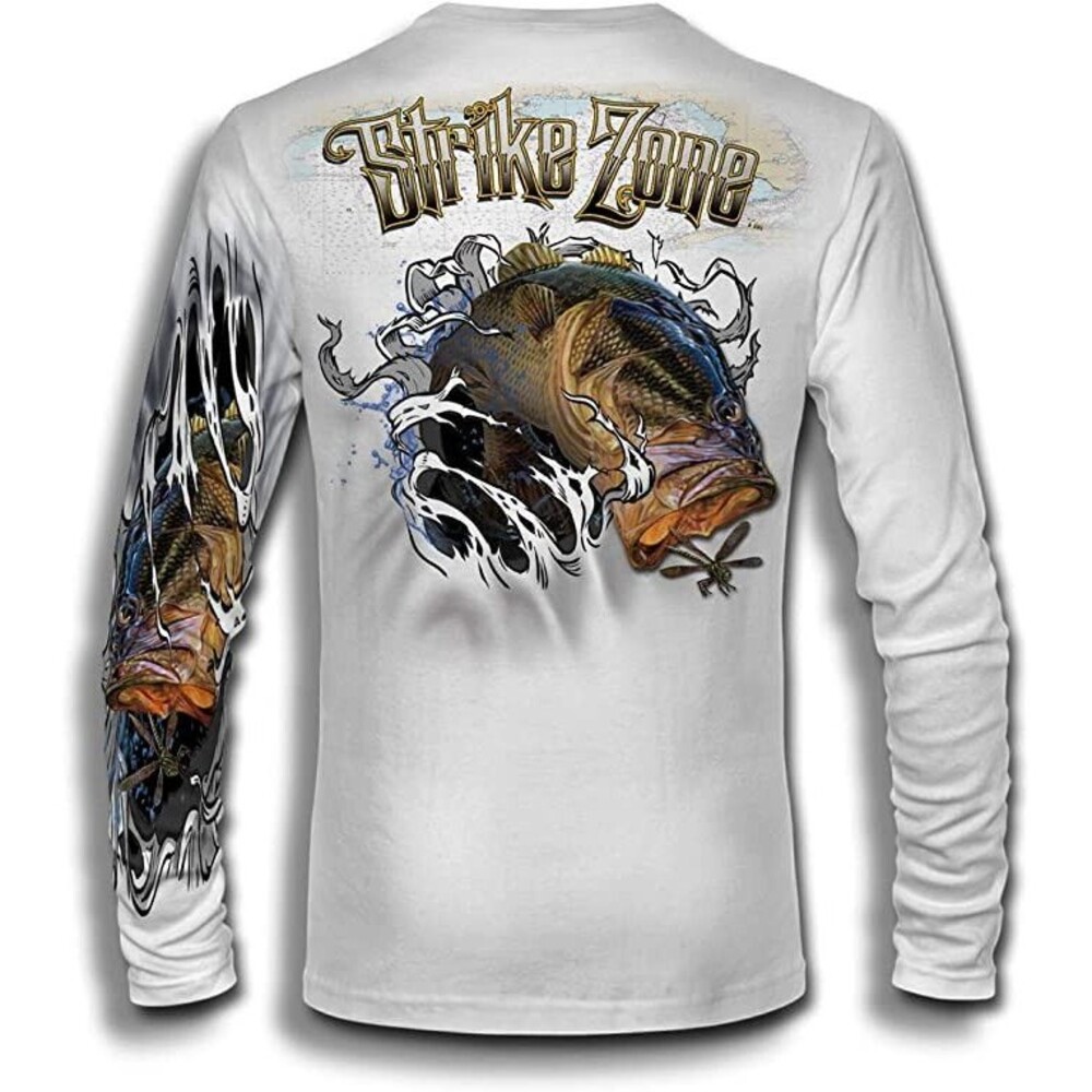 Jason Mathias Strike Zone Bass LS High Performance Shirt, 2XL